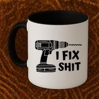 I Fix Shit Meaningful Gift Handy Fixed It Tools Mr Fix It Funny Great Gift Coffee Mug thumb 2