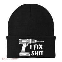 I Fix Shit Meaningful Gift Handy Fixed It Tools Mr Fix It Funny Great Gift Beanie thumb 0