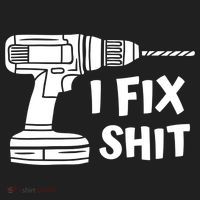 I Fix Shit Meaningful Gift Handy Fixed It Tools Mr Fix It Funny Great Gift Golf Towel thumb 3