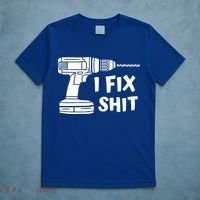 I Fix Shit Meaningful Gift Handy Fixed It Tools Mr Fix It Funny Great Gift T-Shirt thumb 5