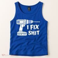 I Fix Shit Meaningful Gift Handy Fixed It Tools Mr Fix It Funny Great Gift Tank Top thumb 2