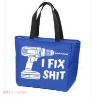 I Fix Shit Meaningful Gift Handy Fixed It Tools Mr Fix It Funny Great Gift Tote Bag thumb 3