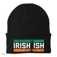 Irishish For Saint Patrick's Day Flag Of Ireland Beanie thumb 0