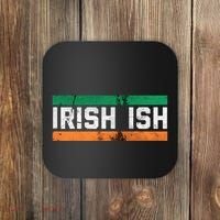 Irishish For Saint Patrick's Day Flag Of Ireland Coaster thumb 0