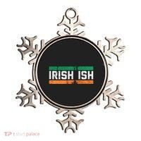 Irishish For Saint Patrick's Day Flag Of Ireland Ornament thumb 0