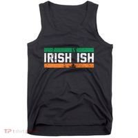 Irishish For Saint Patrick's Day Flag Of Ireland Tank Top thumb 0