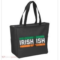 Irishish For Saint Patrick's Day Flag Of Ireland Tote Bag thumb 2