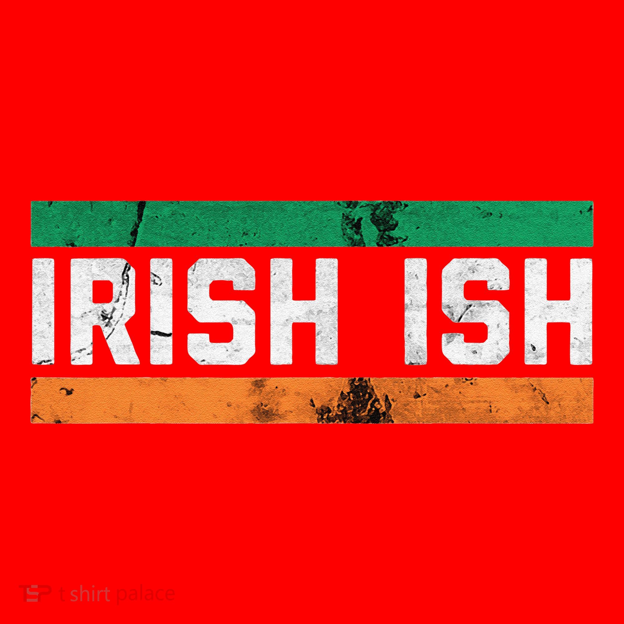 Irishish For Saint Patrick's Day Flag Of Ireland Santa Hat