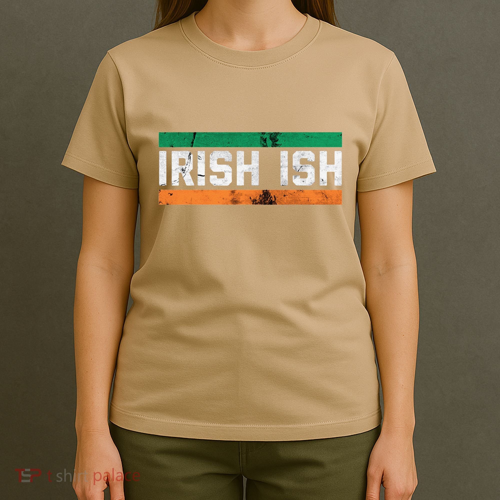 Irishish For Saint Patrick's Day Flag Of Ireland T-Shirt