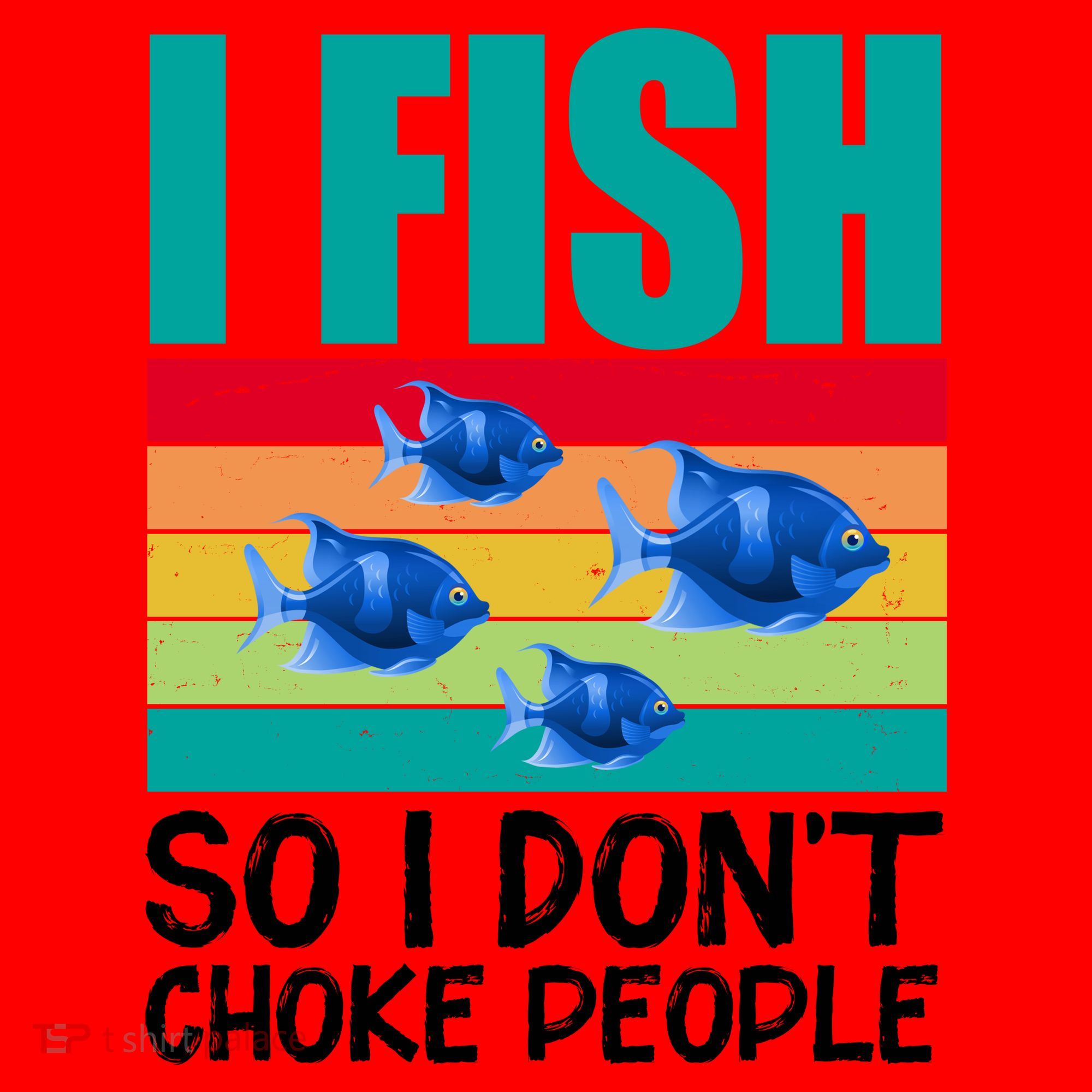 I Fish So I Don't Choke People Funny Fishing Santa Hat