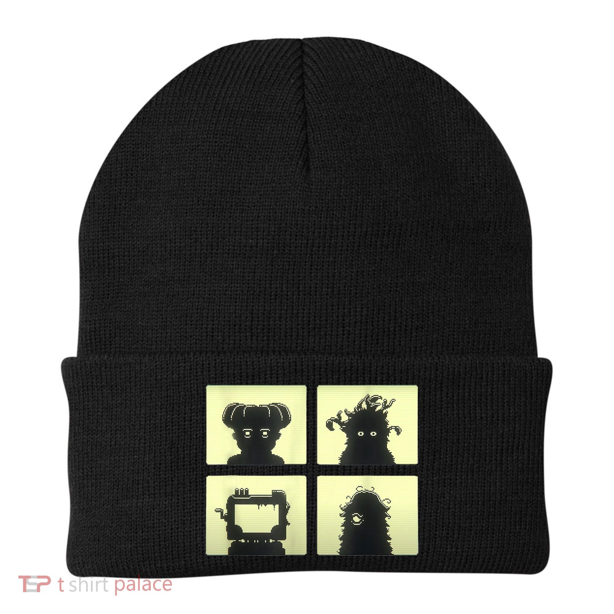 Inscryption Four Scribes Boss Psychological Card Game Scary Beanie