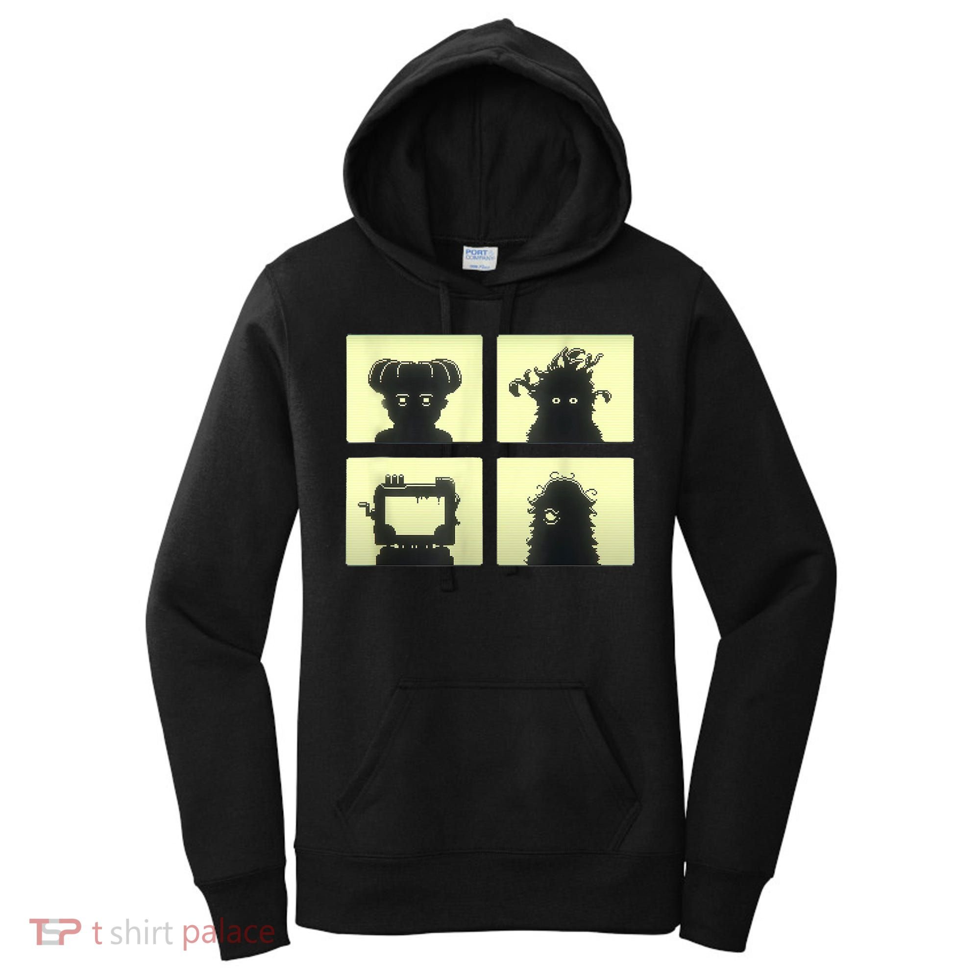 Inscryption Four Scribes Boss Psychological Card Game Scary Women's Hoodie
