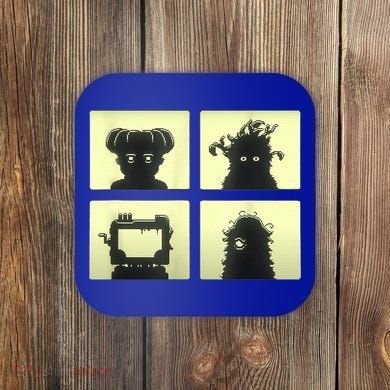 Inscryption Four Scribes Boss Psychological Card Game Scary Coaster