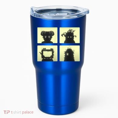 Inscryption Four Scribes Boss Psychological Card Game Scary Tumbler
