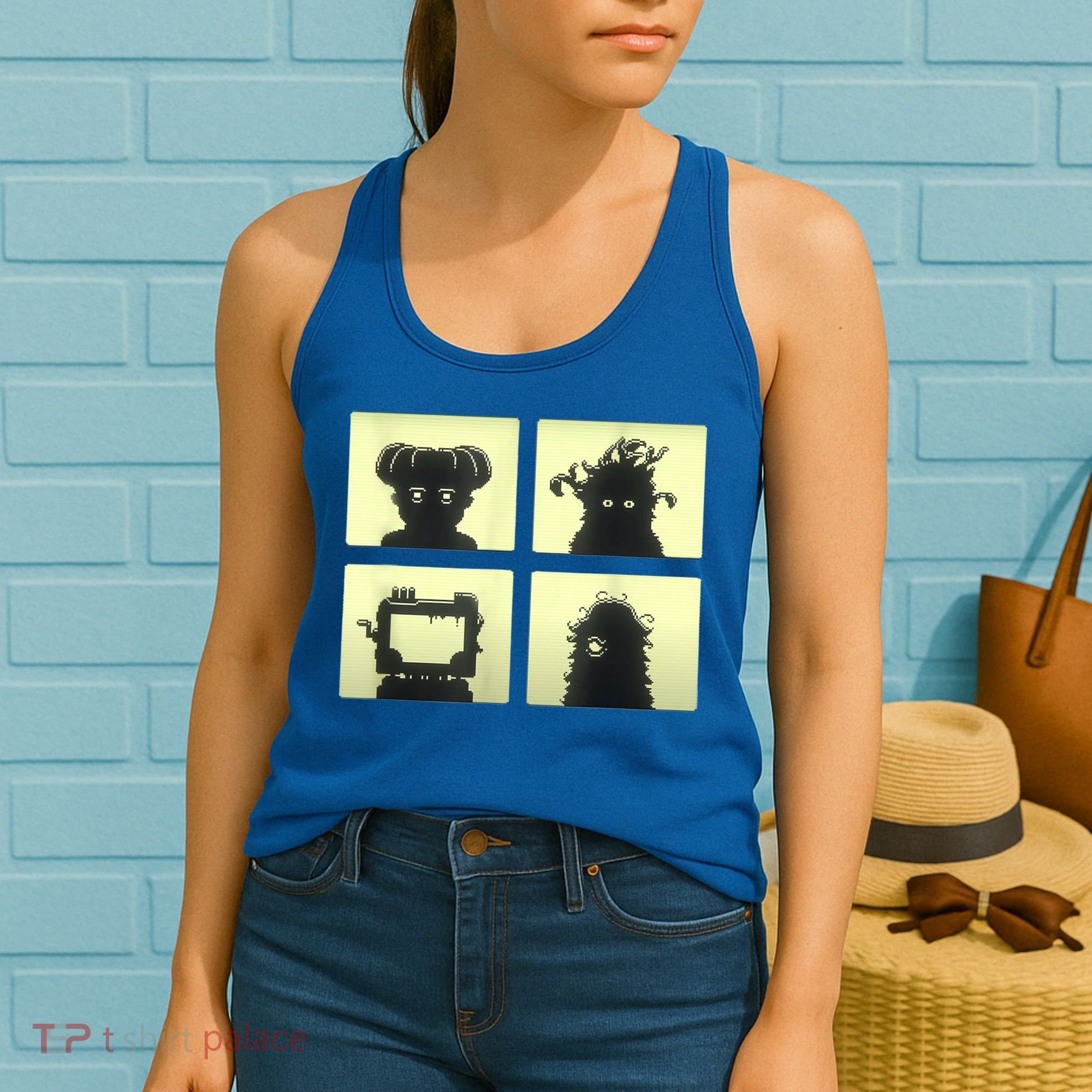 Inscryption Four Scribes Boss Psychological Card Game Scary Women's Tank Top