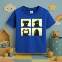 Inscryption Four Scribes Boss Psychological Card Game Scary Toddler T-Shirt thumb 3