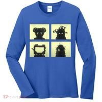 Inscryption Four Scribes Boss Psychological Card Game Scary Women's Long Sleeve Shirt thumb 0