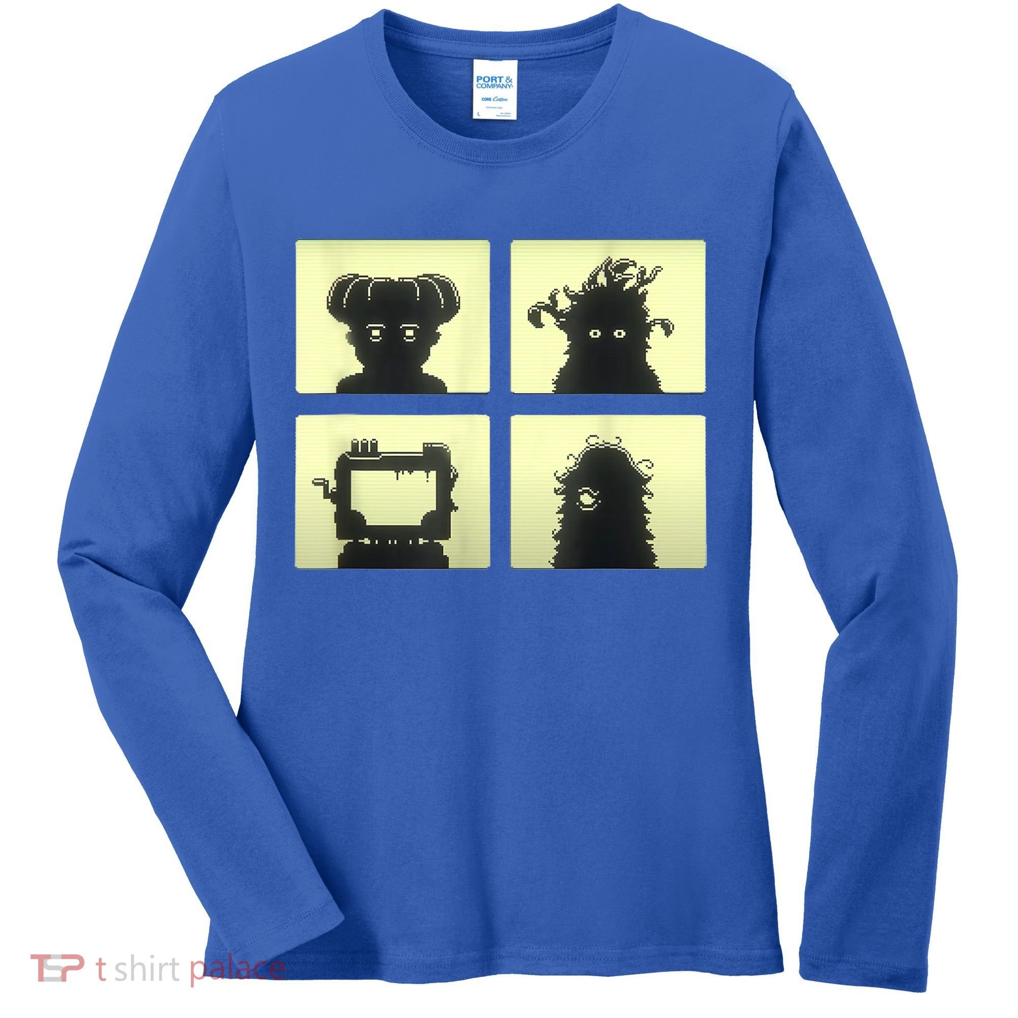 Inscryption Four Scribes Boss Psychological Card Game Scary Women's Long Sleeve Shirt