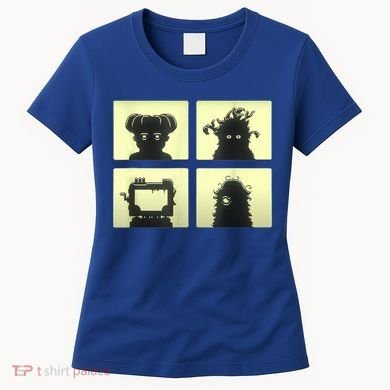 Inscryption Four Scribes Boss Psychological Card Game Scary Women's T-Shirt