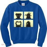 Inscryption Four Scribes Boss Psychological Card Game Scary Kids Sweatshirt thumb 0