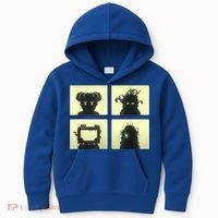 Inscryption Four Scribes Boss Psychological Card Game Scary Kids Hoodie thumb 0