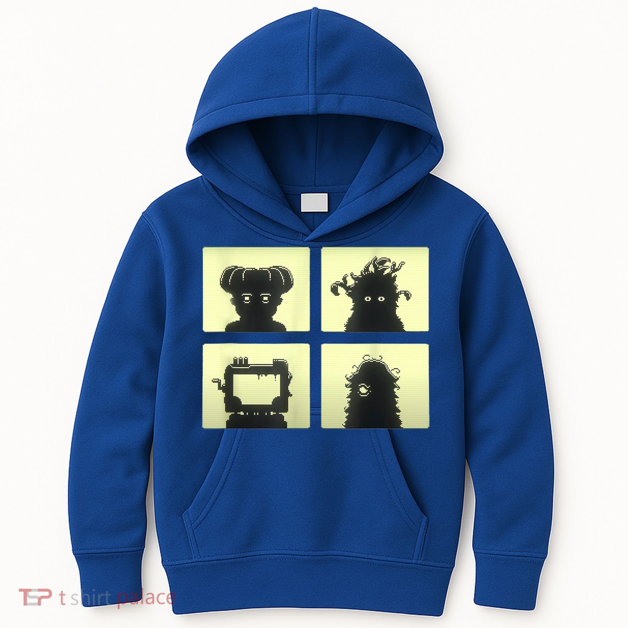Inscryption Four Scribes Boss Psychological Card Game Scary Kids Hoodie
