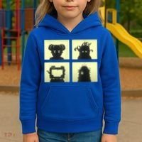 Inscryption Four Scribes Boss Psychological Card Game Scary Kids Hoodie thumb 3