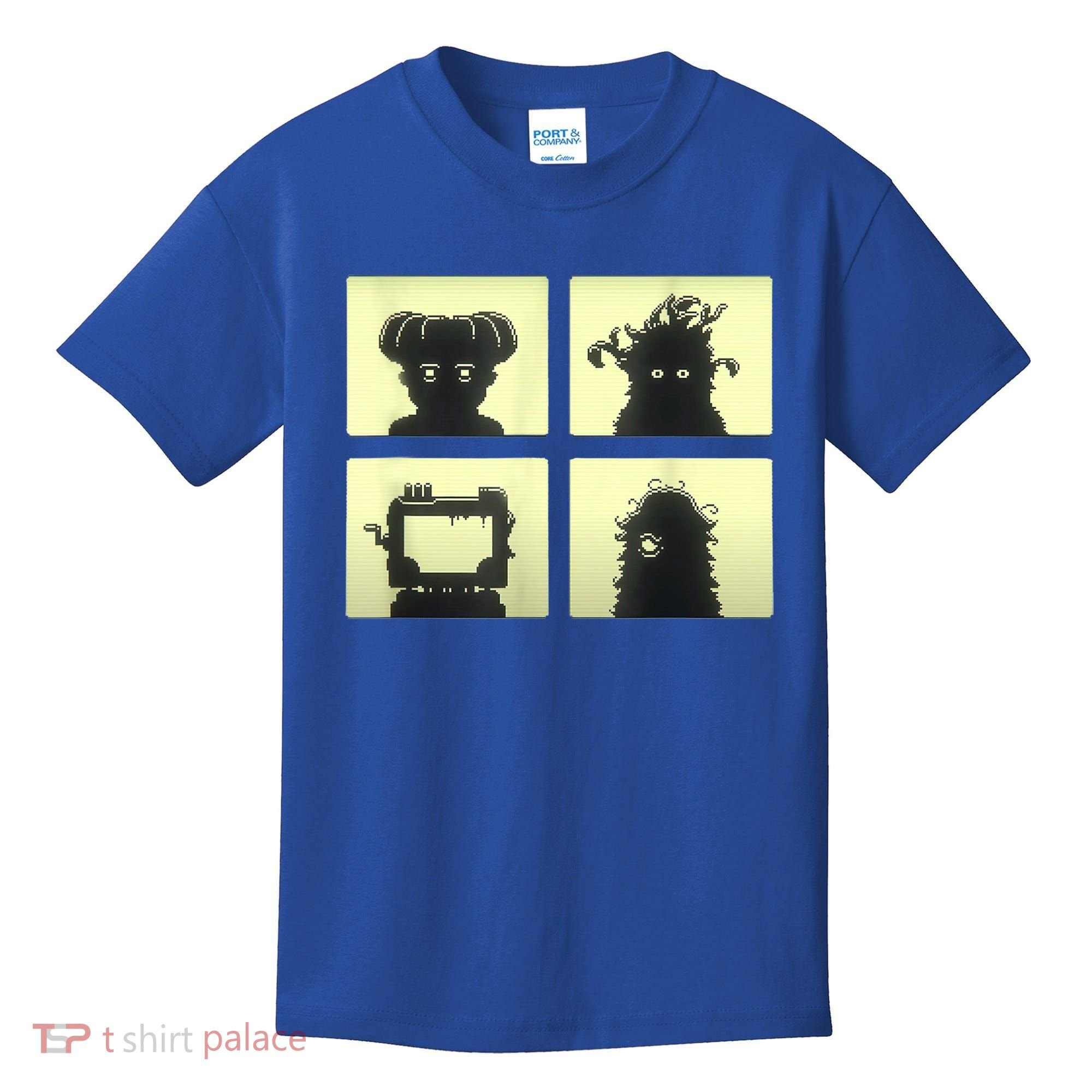 Inscryption Four Scribes Boss Psychological Card Game Scary Kids T-Shirt