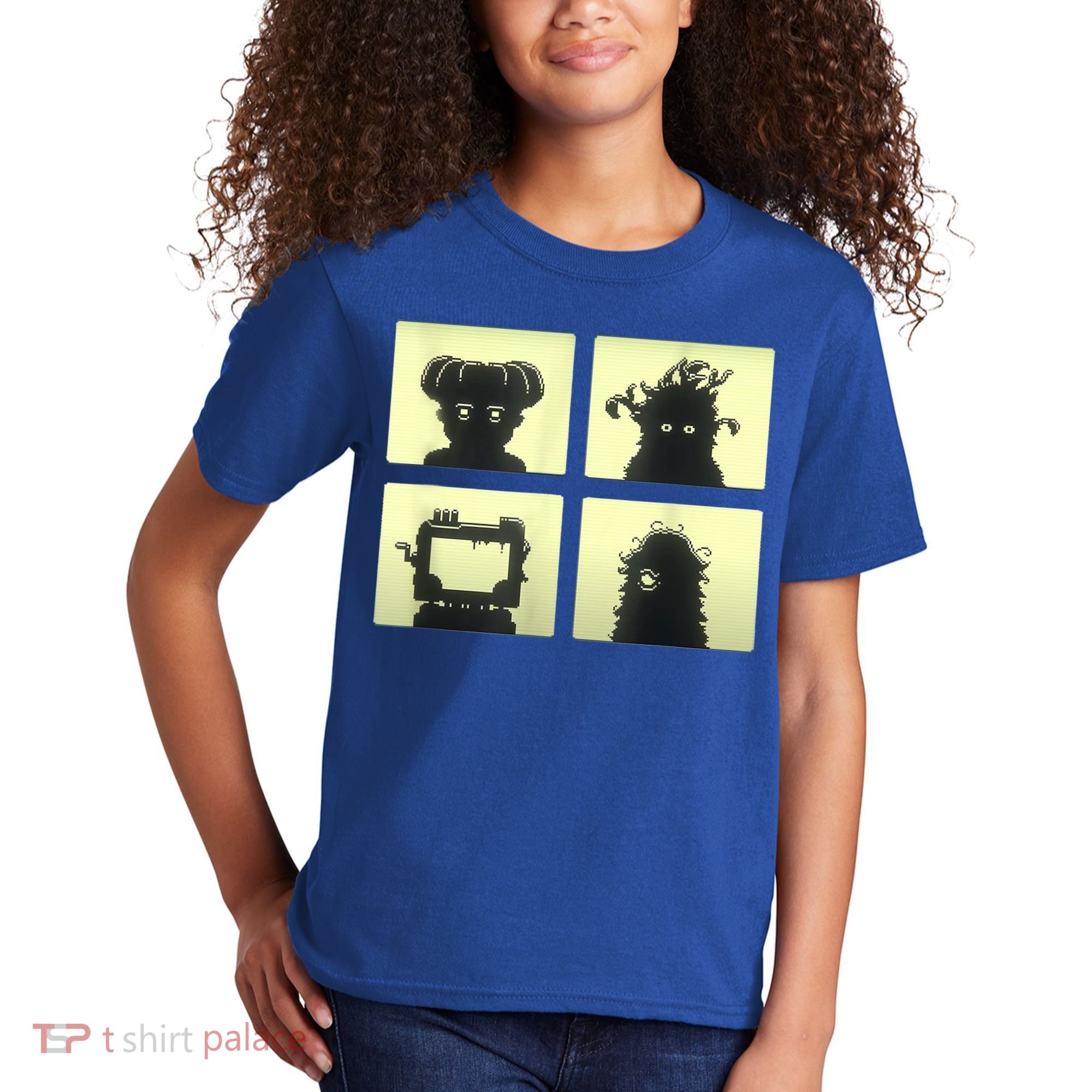Inscryption Four Scribes Boss Psychological Card Game Scary Kids T-Shirt