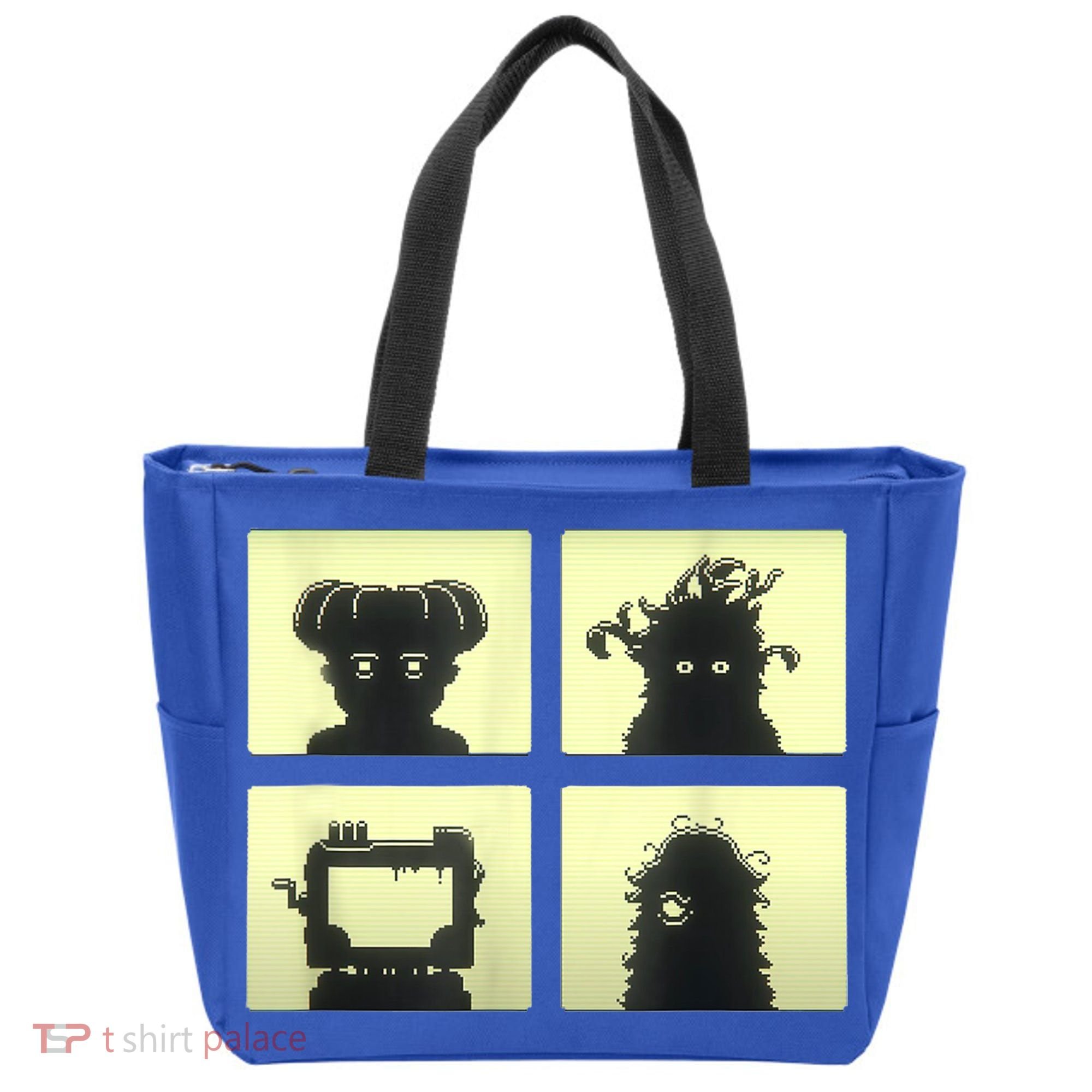 Inscryption Four Scribes Boss Psychological Card Game Scary Tote Bag