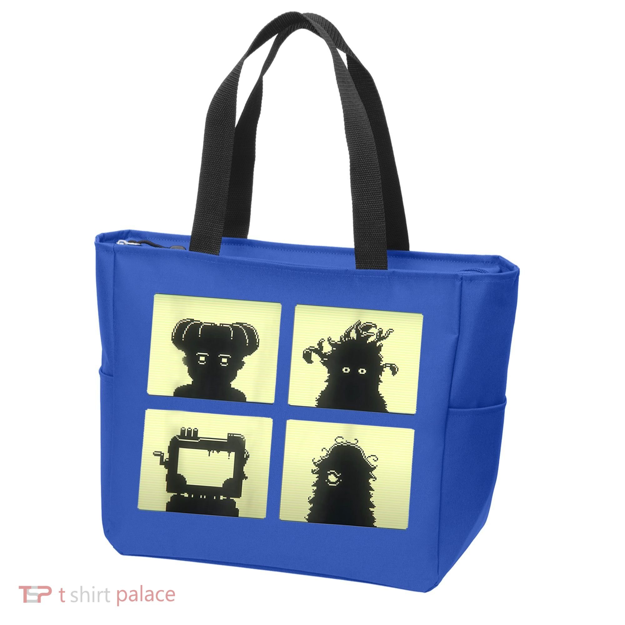 Inscryption Four Scribes Boss Psychological Card Game Scary Tote Bag