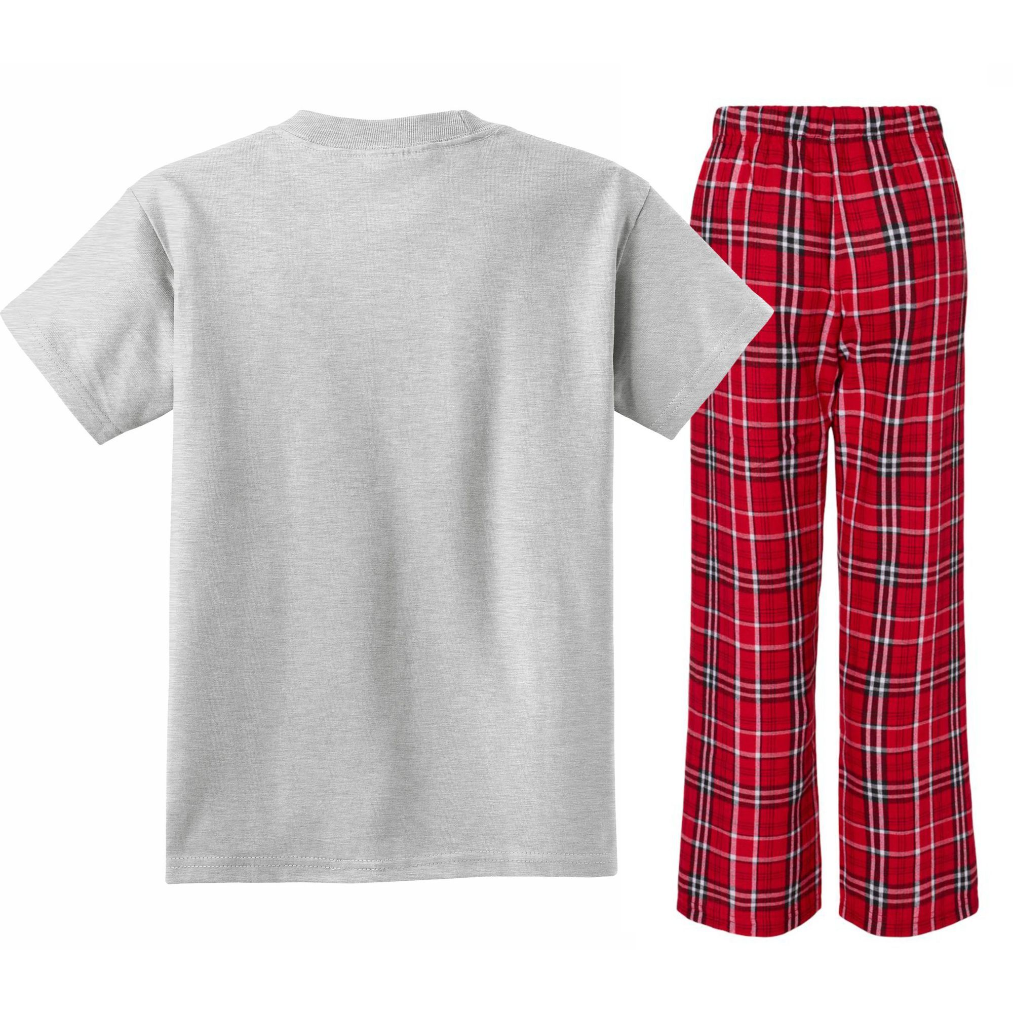 I FOUND THIS HUMERUS Kids Plaid Pajama Set