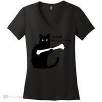 I FOUND THIS HUMERUS Women's V-Neck T-Shirt thumb 0