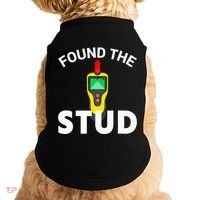 I Found The Stud Funny Stud Finder Joke Doggie Tank thumb 0