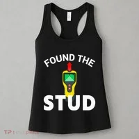 I Found The Stud Funny Stud Finder Joke Women's Tank Top thumb 3