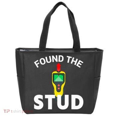 I Found The Stud Funny Stud Finder Joke Tote Bag