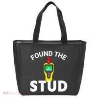 I Found The Stud Funny Stud Finder Joke Tote Bag thumb 0
