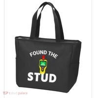 I Found The Stud Funny Stud Finder Joke Tote Bag thumb 3