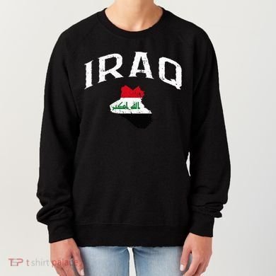 Iraq Flag Throwback Sport Souvenir Women's Sweatshirt