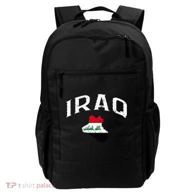 Iraq Flag Throwback Sport Souvenir Backpack