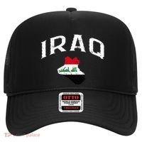 Iraq Flag Throwback Sport Souvenir Hat thumb 0