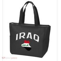Iraq Flag Throwback Sport Souvenir Tote Bag thumb 3