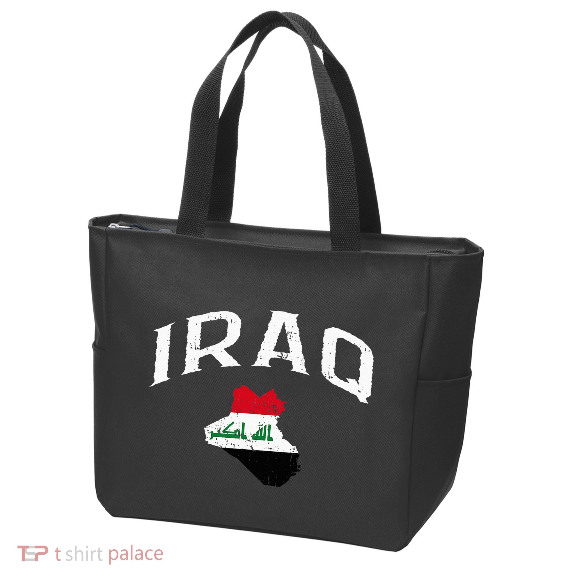 Iraq Flag Throwback Sport Souvenir Tote Bag
