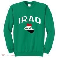 Iraq Flag Throwback Sport Souvenir Sweatshirt thumb 0