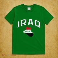 Iraq Flag Throwback Sport Souvenir T-Shirt thumb 5