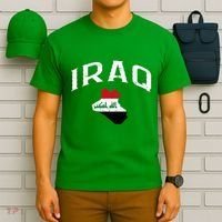 Iraq Flag Throwback Sport Souvenir T-Shirt thumb 6