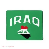Iraq Flag Throwback Sport Souvenir Mousepad thumb 0