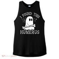 I Found This Humerus Halloween Ladies PosiCharge Tri-Blend Wicking Tank thumb 0