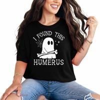 I Found This Humerus Halloween Comfort Colors T-Shirt thumb 0
