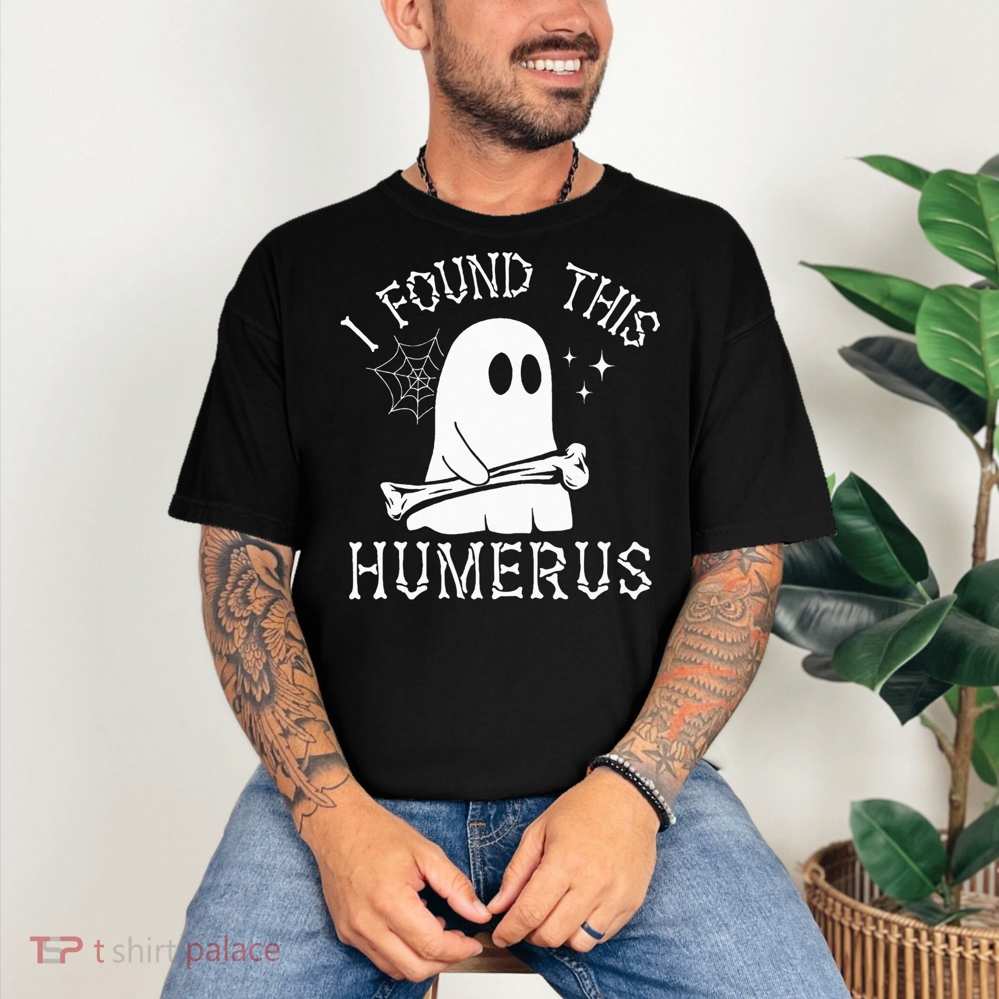 I Found This Humerus Halloween Comfort Colors T-Shirt